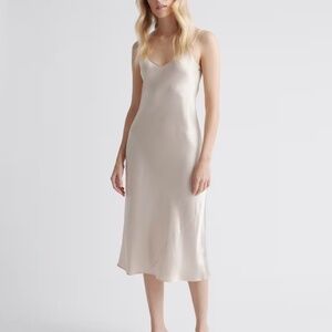 Quince Washable Silk Slip Dress